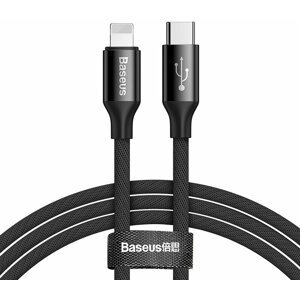 Baseus nabíjecí / datový kabel Yiven Series USB-C - Lightning, 2A, 2m, černá - CATLYW-D01