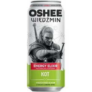 Oshee Witcher Energy Elixir Cat, energetický, jablko/kiwi, 500ml - AD0190390