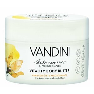 VANDINI VITALITY Tělové máslo - Vanilka a makadamový olej, 200ml - 44340170