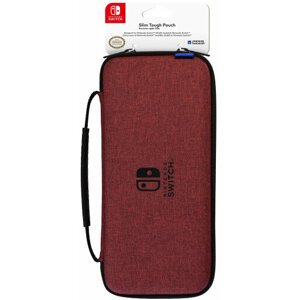 HORI Slim Tough Pouch pro Nintendo Switch OLED, červené - NSP003