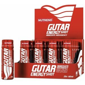 Nutrend GUTAR ENERGY SHOT, doplněk stravy, 20x60 ml - VT-053-1200-XX