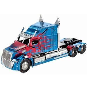 Stavebnice ICONX Transformers - Optimus Prime Truck, kovová - 0032309001280