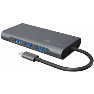 ICY BOX dokovací stanice IB-DK4040-CPD USB-C DockingStation with 2 video outputs - IB-DK4040-CPD