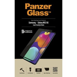 PanzerGlass ochranné sklo Edge-to-Edge pro Samsung Galaxy M53 5G, černá - 7307