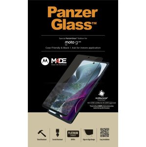 PanzerGlass ochranné sklo Edge-to-Edge pro Motorola Moto G200 5G, černá - 6563