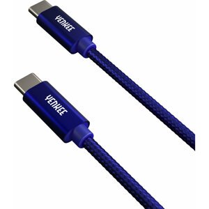YENKEE kabel YCU C102 BE USB-C, 60W, 2m, modrá - 35056017