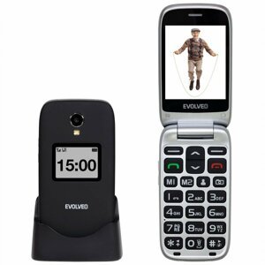 Evolveo EasyPhone FP, Black - SGM EP-770-FPB