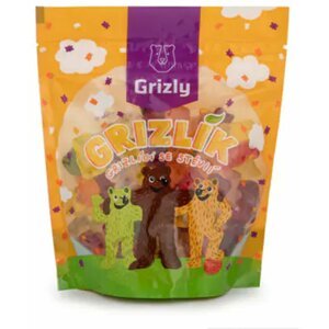 GRIZLY bonbony - Grizlíci se stévií, želé, XXL, 250g - Ggm250