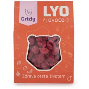 GRIZLY sušené ovoce - maliny, lyofilizované, 35g - Gml35