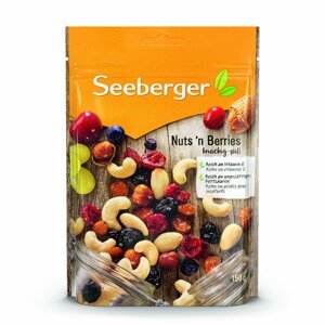 Seeberger ořechy - směs ořechů a sušeného ovoce, 150g - SB-0513901