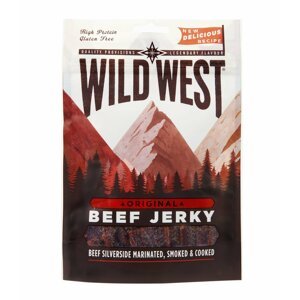 Wild West sušené maso - Jerky, Beef, Original, 25g - NWF292