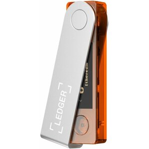 Ledger Nano X Blazing Orange, hardwarová peněženka na kryptoměny - LEDGERNANOXOT