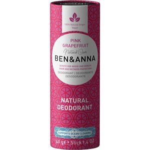 Ben & Anna Tuhý deodorant (40 g) - Růžový grapefruit - BEN120