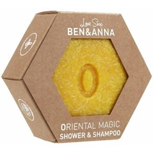 Ben & Anna Vyživující tuhý šampon na vlasy i tělo 2v1 - Kouzlo orientu (60 g) - BEN112