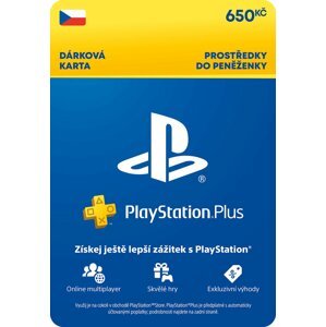 Karta PlayStation Store - Dárková karta 650 Kč - elektronicky - SCEE-CZ-00065000