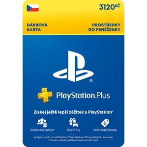 Karta PlayStation Store - Dárková karta 3 120 Kč - elektronicky - SCEE-CZ-00312000