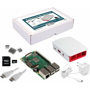JOY-IT Raspberry Pi 3 B+ Starter Kit, bílá - RB-SET-3B+