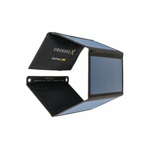 CROSSIO solární panel SolarPower 28W 3.0, 1x USB-A, 1x USB-C - CRO-SP-28W-3