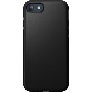 Nomad kožený zadní kryt Modern pro Apple iPhone SE, černá - NM01201885
