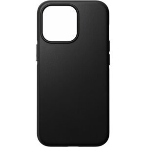 Nomad kožený zadní kryt MagSafe Rugged pro Apple iPhone 13 Pro, černá - NM01062585