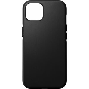 Nomad kožený zadní kryt MagSafe Rugged pro Apple iPhone 13, černá - NM01061885