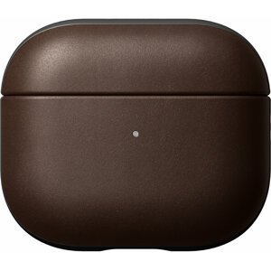 Nomad kožený ochranný kryt pro Apple AirPods 3, hnědá - NM01001485