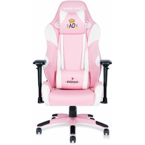 Anda Seat Soft Kitty, bílá/růžová - AD7-24-PW-PV-W01