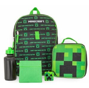 Batoh Minecraft - Mobs, školní set, dětský, 10L - KD7RLXMNC