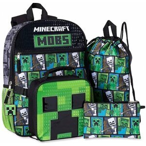 Batoh Minecraft - Mobs, školní set, dětský, 11L - K58RJEMNC