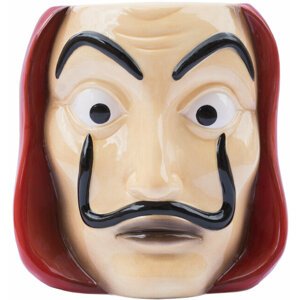 Hrnek La Casa de Papel - Mask 3D, 350 ml - TAZ3D001
