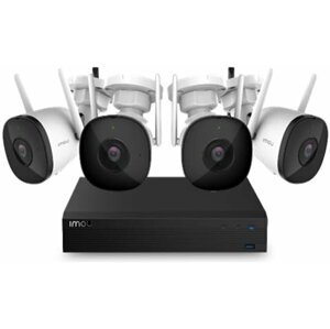 Imou Wireless CCTV Kit Lite, 4x kamera Bullet 2C + 1x NVR rekordér - KIT/NVR1104HS-W-S2/4-F22