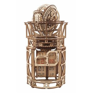 UGEARS stavebnice - Sky Watcher Tourbillon Table Clock, mechanická, dřevěná - 70092
