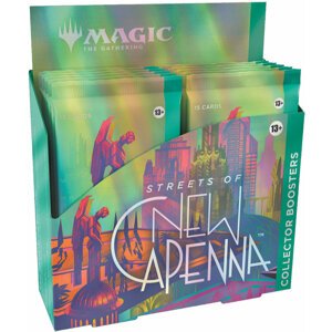 Karetní hra Magic: The Gathering Streets of New Capenna - Collector Booster Box (12 boosterů) - 0195166122076