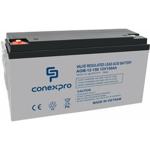 Conexpro baterie AGM-12-150, 12V/150Ah, Lifetime - AGM-12-150