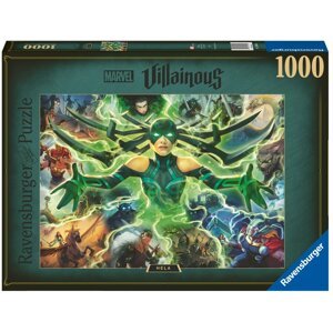 Puzzle Ravensburger Marvel: Villainous - Hela, 1000 dílků - 04005556169030