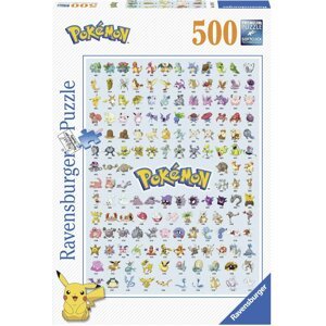 Puzzle Ravensburger Pokémon - Species, 500 dílků - 04005556147816