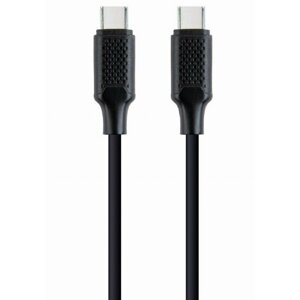 Gembird CABLEXPERT kabel USB-C - USB-C, PD 60W, 1.5m, černá - CC-USB2-CMCM60-1.5M