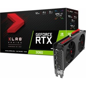 PNY GeForce RTX3060 12GB XLR8 Gaming REVEL EPIC-X RGB Edition, LHR, 12GB GDDR6 - VCG306012DFXPPB