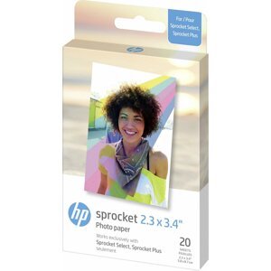 HP Zink Paper Sprocket Select, 2,3x3,4", 20 listů - HPIZL2X320