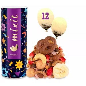 Mixit müsli Narozeninový dort - preclíky/ovoce/čokoláda, 440g - 08595685212906