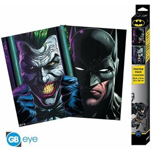 Plakát DC Comics - Batman snd Joker, Chibi set, 2ks, (52x38) - ABYDCO858