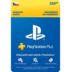 Karta PlayStation Store - Dárková karta 235 Kč - elektronicky - SCEE-CZ-00023500