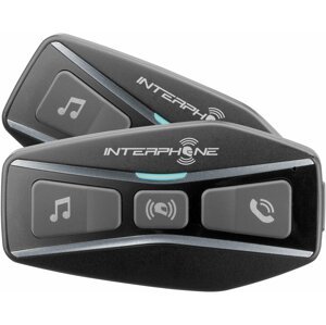 Interphone Bluetooth headset pro uzavřené a otevřené přilby Interphone U-COM4, Twin Pack - INTERPHOUCOM4TP