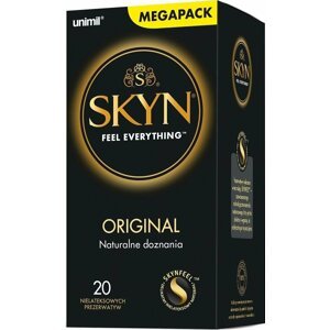 Kondomy Skyn, Original, Bezlatexové, 20 ks - KondomySkyn20