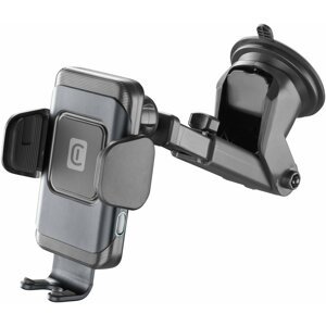CellularLine univerzální držák do auta Hug Air s bezdrátovým nabíjením, 15W, černá - INSTHOLDERWIR15K