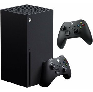 Xbox Series X, 1TB, černá + druhý ovladač - RRT-00010+QAT-00002