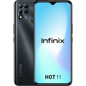 Infinix Hot 11, 4GB/64GB, Polar Black - X689FPB