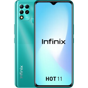 Infinix Hot 11, 4GB/64GB, Turquoise Cyan - X689FTC