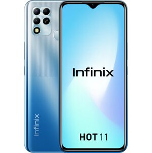 Infinix Hot 11, 4GB/128GB, Exploratory Blue - X689FEB128