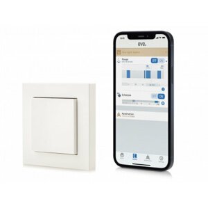 Eve Light Switch Connected Wall Switch - Thread compatible - 10EBW1701